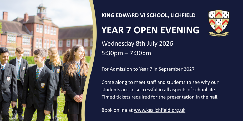 Open Evening Banner