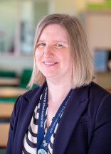 Photo of Mrs Forster looking straight ahead 